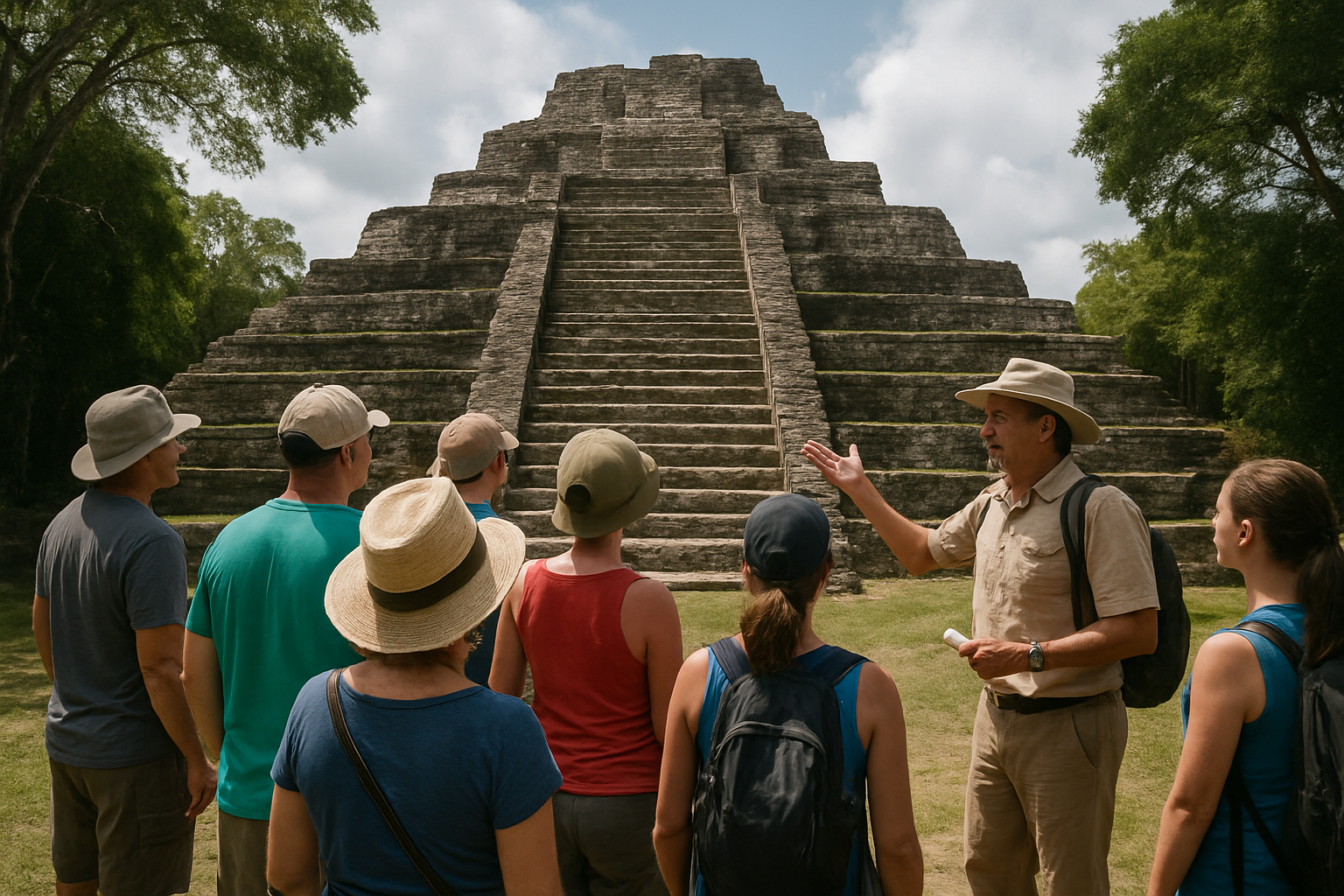 Tour guiado a las ruinas mayas de Chacchoben