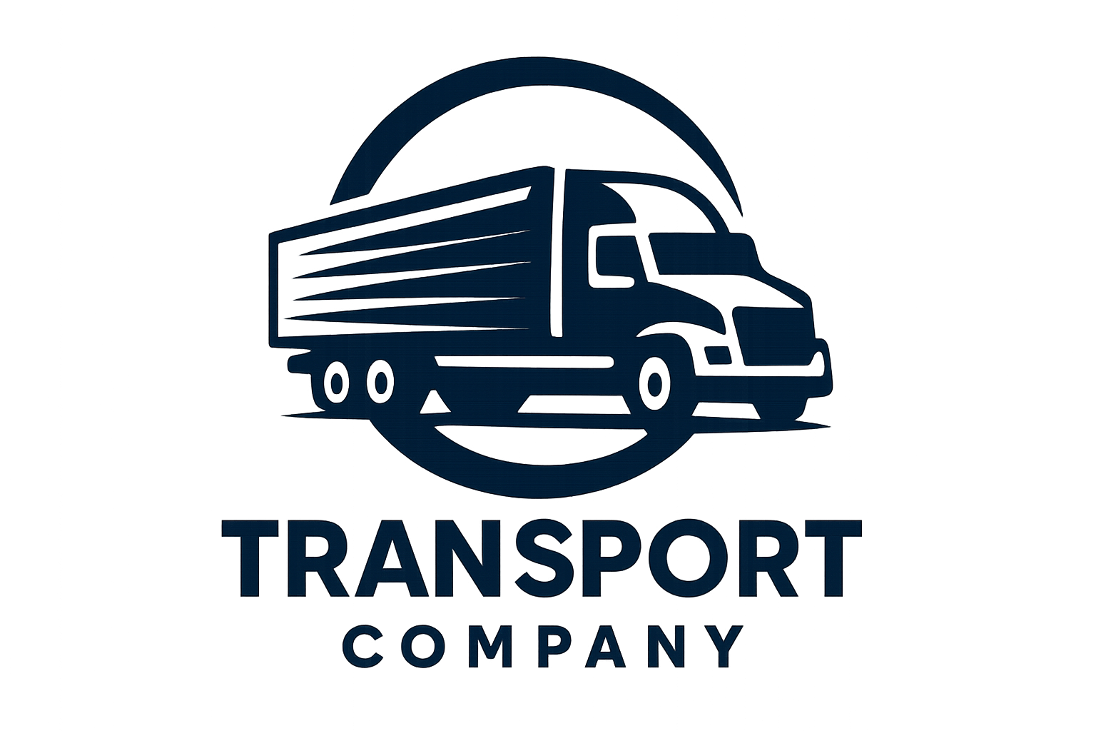 Logo de empresa de transporte